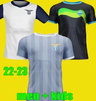 Lazio Soccer Jersey 2022 2023 Luis Alberto Immobile Lazzari Sergej Anderson Hysaj Reina Pedro Lucas Correa Caicedo 22 23 Football Shirt Men Kids Kits