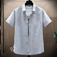2021 Fashion Stering Business Short Short Short Shirt's Lazy Style Cas249o