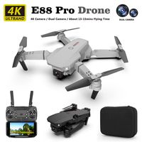 E88 droni che piegano aeromobili di fotografia aerea HD quattro assi