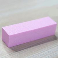 Pink Form Nail Buffers File For UV Gel White Nail File Buffer Block Polish Manicure Pedicure Sanding Nail Art Tool281b