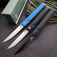 CRKT 7096 3Models Rogers CEO Folding Knife 3.107&quot; Satin Plain Blade Black GRN Handles Pocket Knives Rescue Utility EDC Tools2879