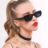Joyas de gafas de gafas solar 2021 marcas cuadradas de lujo viajes pequeños gafas rectángulos hombres mujeres vintage retro 2022