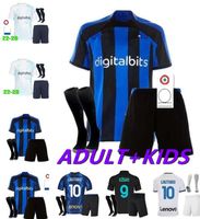Barella Futbol Forması Arası Vidal Lautaro Eriksen Alexis Dzeko Correa Milan 21 22 23 Futbol Gömlekleri 2021 2022 2023 Üniformalar Erkek Çocuk Kiti Uzak Üçüncü 3. Siyah Tops