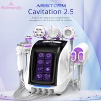 9 In 1/ 8in1 Ultrasonic Cavitation Unoisetion Vacuum RF Body Slimming Skin Lifting Beauty Machine Aristorm 4/ 6/ 5in1 Fat For Cellulite
