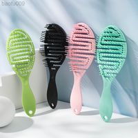 Nassbürste Pro Flex Trockenkrümmte Kammmassage Kämmerklingelrippenkolben können auf dem Haar verwendet werden, um L220722 leicht entwirft