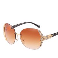 designer sunglasses for women Diamond model poster European and American fashion cool Designer Beach tourism sunglasses222F