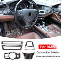 Front Reading Light Cover carbon fiber Interior For BMW 5 series GT F10 F07 E60 X3 E83 6 series E63 X5 E53 accessories304v