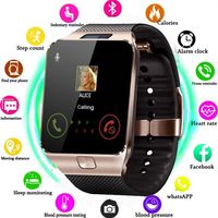 Smart Watch DZ09 Clock Camera Men Women Sport Bluetooth Wristwatch Support TF SIM for Samsung Huawei Xiaomi Android Phone278j247p