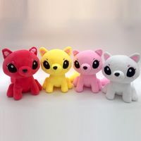 20cm Plush toys spot wholesale creative cartoon color fox plush doll cute FoxPlush toy Free UPS or DHL
