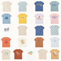 En stock SS TC Kids T-shirt pour les garçons et les filles Super Fashion Élégant Toddler Summer Tops Enfants Unisexe T-shirt Casual Tee 220426