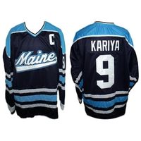PAUL KARIYA  Maine Black Bears 1993 K1 Throwback NCAA Hockey Jersey