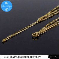 Designer ndant Layering Necklace Stainls Steel Layered Chain...