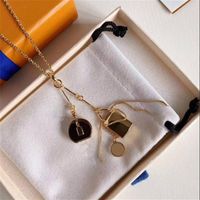 Pendant Necklaces Fashion Necklace for Man Woman Necklaces Jewelry Pendant Highly Quality 5 Model Optional233u
