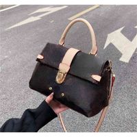 Fashion Lady Bag Diseñador de bolso Messenger One Shoulder PU Horizontal Hand Carry Luxury Bag G220623