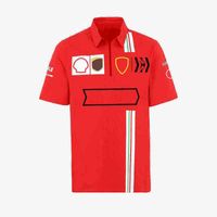 F1 Polo Shirt T-shirt Team Overalls Car Fan F1 Lapel Clothing Custom The Same Style Summer Men's Racing Formula One Sport Polos B11M