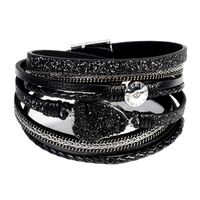 Bracelet en cuir magnétique artille en bracelets pour hommes Bracelets boho wrap women bijoux de luxe Gift