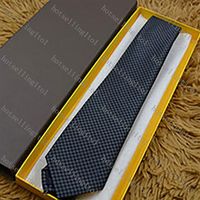 9 style Men's Letter Tie Silk Necktie Big check Little Jacquard Party Wedding Woven Fashion Design Men Casual Ties253D