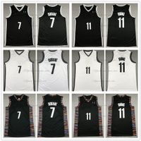 Jovens meninos mens basquete 7 kevin 11 kyrie durant irving camisas costuradas mulheres adulto saia crianças jersey