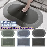 목욕 매트 나파 피부 슈퍼 흡수제 매트 빠른 건조 욕실 깔개 현대 간단한 비 슬립 바닥 카펫 홈 오일 방지 부엌 matbath