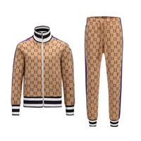 Herren Winter Designer Sweatshirt Jogging Anzüge Modehorte Muster Print Running Tracksuits Männer Luxus -Strickjacke