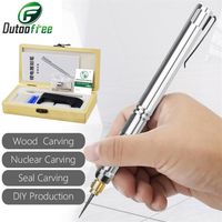 Power Tool Sets 1 Set Cordless Drill Bit Engraver Electric Pen Dremel Mini DIY Tools With Box245B