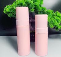 Empty Pink Foam Bottle Spraying Pump Bathing Shampoo Contain...