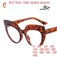 Óculos de sol Produto acabado Anti -azul de óculos de bloqueio de luz para mulheres Óculos de gatos de gato óculos ópticos miopia myopia nxsunglasses