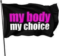 DHL отправите мое тело мое выбор флаги репродуктивных прав Баннер Бриз Флаг на открытом воздухе для дома Баннер украшения 3 5 футов