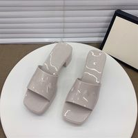 2021 New Designer Rubber slide sandal Floral <strong>brocade</strong> men slipper Gear bottoms Flip Flops women striped Beach causal slippers285U