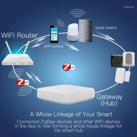 Smart Home Control Zigbee Gateway Hub Bridge Life APP Wirele...