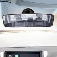 Wide- angle Rearview Mirror Universal Interior Rear View Adju...
