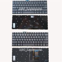 Laptop vervanging Keyboards US English QWERTY KEYBOARD VOOR LENOVO IDEAPAD S145-14API S145-14AST S145-14igm zwart, geen frame backli2194