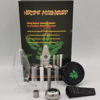 Atacado Honeybird Nectar Collector Kit Acessórios para Fumar NC Kit de vaporizer com Quarzt Cerâmica Titânio Dica de vidro Tubos de água Bongs