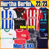 22 23 Hertha Union Berlin 2022 2023 Futbol Formaları Kruse Haraguchi Trimmel Andrich Friedrich Bsc Pia Tek Tek Cunha Cordoba Darida Selke Khedira Jersey Futbol Gömlekleri