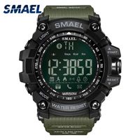 Smael Sport Watch Men Top Luxury 50m Affiche de bracelet imperméable Corloge numérique LED masculine Relogie Masculino 220523