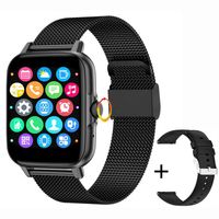 Smart Watch Men Women Touch Knob Menu NFC Encoder Sport Fitness Bracelet Smartwatch Bluetooth Call Custom Dial For Android IOS Sil239Z