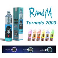 Randm Tornado 7000 Puffs E Cigarros eletrônicos caneta vape eletrônica