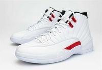 أحذية أصيلة 12 تويست الجامعة البيضاء الحمراء السود الرجال النساء الرياضة أحذية رياضية الأصل