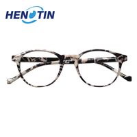 Gafas de sol Henotin Gafas de lectura Fashion Fashion Cat Eye Frame HD Optical Clear Lens Presbyopia Prescripción Diopter 0-600SungLasses
