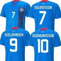 2022 Icelandic soccer jerseys Islande GUDMUNDSSON SIGURDSSON...