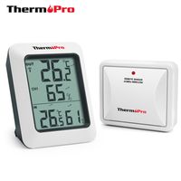 ThermoPro TP60S 60M Wireless Digital Hygrometer Indoor Outdoor Thermometer Humidity Monitor Weather Station 220531
