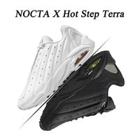 NOCTA X Nike Hot Step Air Terra Laufschuhe Damen Herren Trainer Triple Schwarz Weiß University Gold Leder Plateau Sneakers Größe 36-46