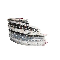 WS2811 Led Strip 48LED/m Individually Addressable Led Light, SMD5050 RGB Magic Color Flexible Rope Lights IP67 Silicone Coating Waterproof CRESTECH