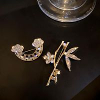 Mode pleine de broches de diamant de forme classique de créateurs de créateurs broche bijoux de luxe l-c25176y