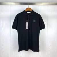 Man Polos Gömlek Tasarımcısı Erkek Tişörtleri Yaz Kısa Polo Üstleri Budge Nakış Tişörtü ile 13 Renkler S-4XL