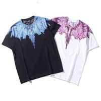 Tees Tee T- shirt Shirt T- shirts Mb Summer Wing Feather Patte...