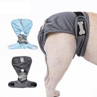 Dog Apparel Physiological Pants Super Absorbent Pet Diaper Soft Washable Female Panties Shorts Briefs For Dogs Sanitary S-XLDog ApparelDog