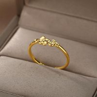 Anéis de casamento folha de aço inoxidável para homens homens cor de ouro machos anel feminino jóias de festas de festas anilos mujerwedding