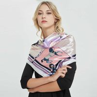 2022 Роскошное дизайнер бренд классический шелковый шарф для женщин для женщин Новый весенний дизайн стиль стиль девочка с длинными шарфами