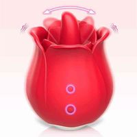 Вибраторы NXY Rose Lunge Licking Clitoris Vipples Vibrator с 9 лизанием 256K